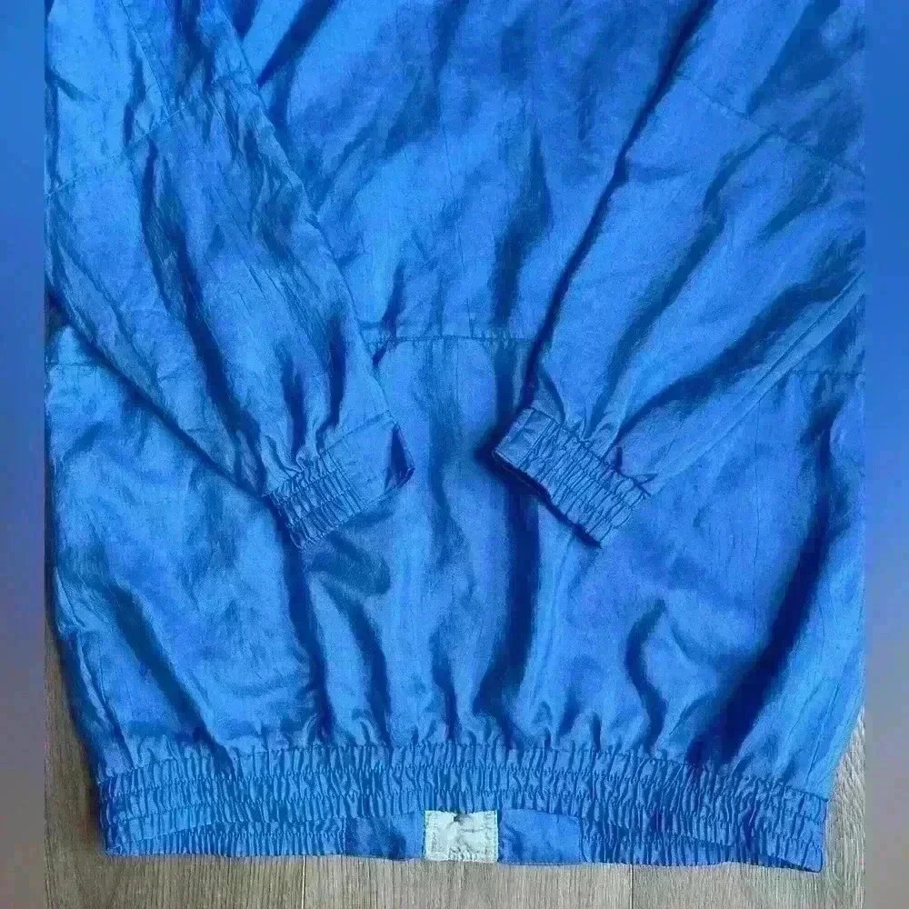 Vintage 90s Current Seen Womens Jacket Windbreaker Blue Button Up M (Runs Large) - Picture 13 of 13